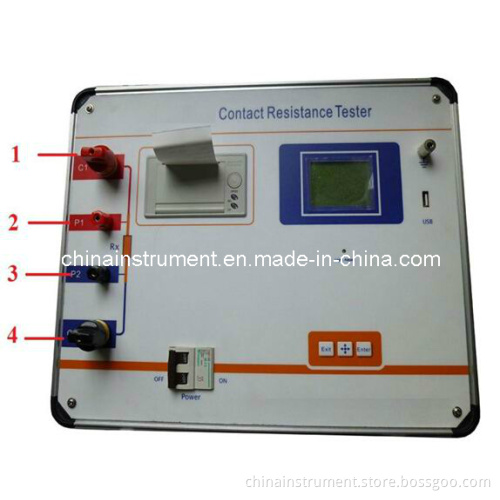 Gdhl-200 High-Voltage Circuit Breaker Contact Resistance Tester